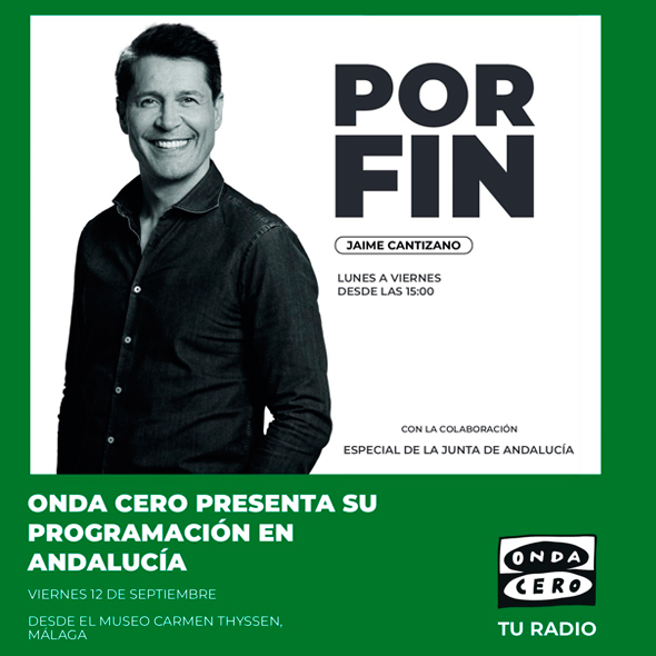 “Por fin”, magazine informativo de Onda Cero, en directo desde el Museo