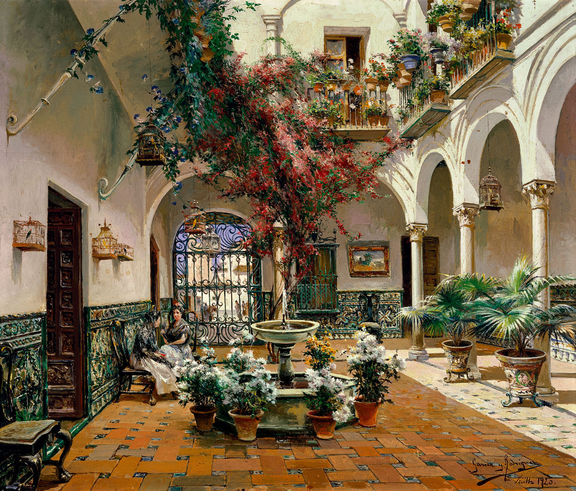 Interior Courtyard, Seville