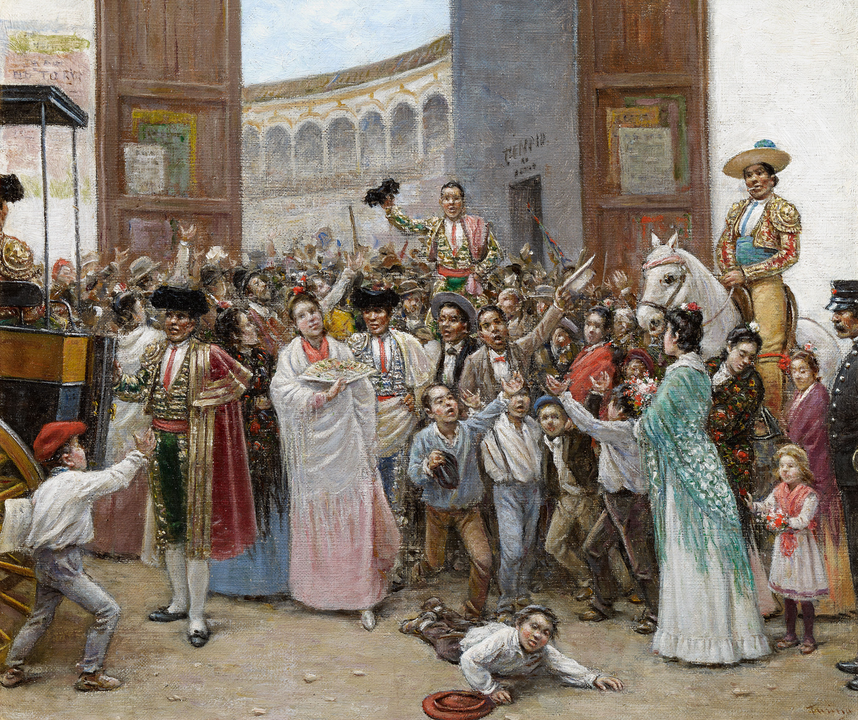 Triumphal Exit from the Maestranza Bullring in Seville