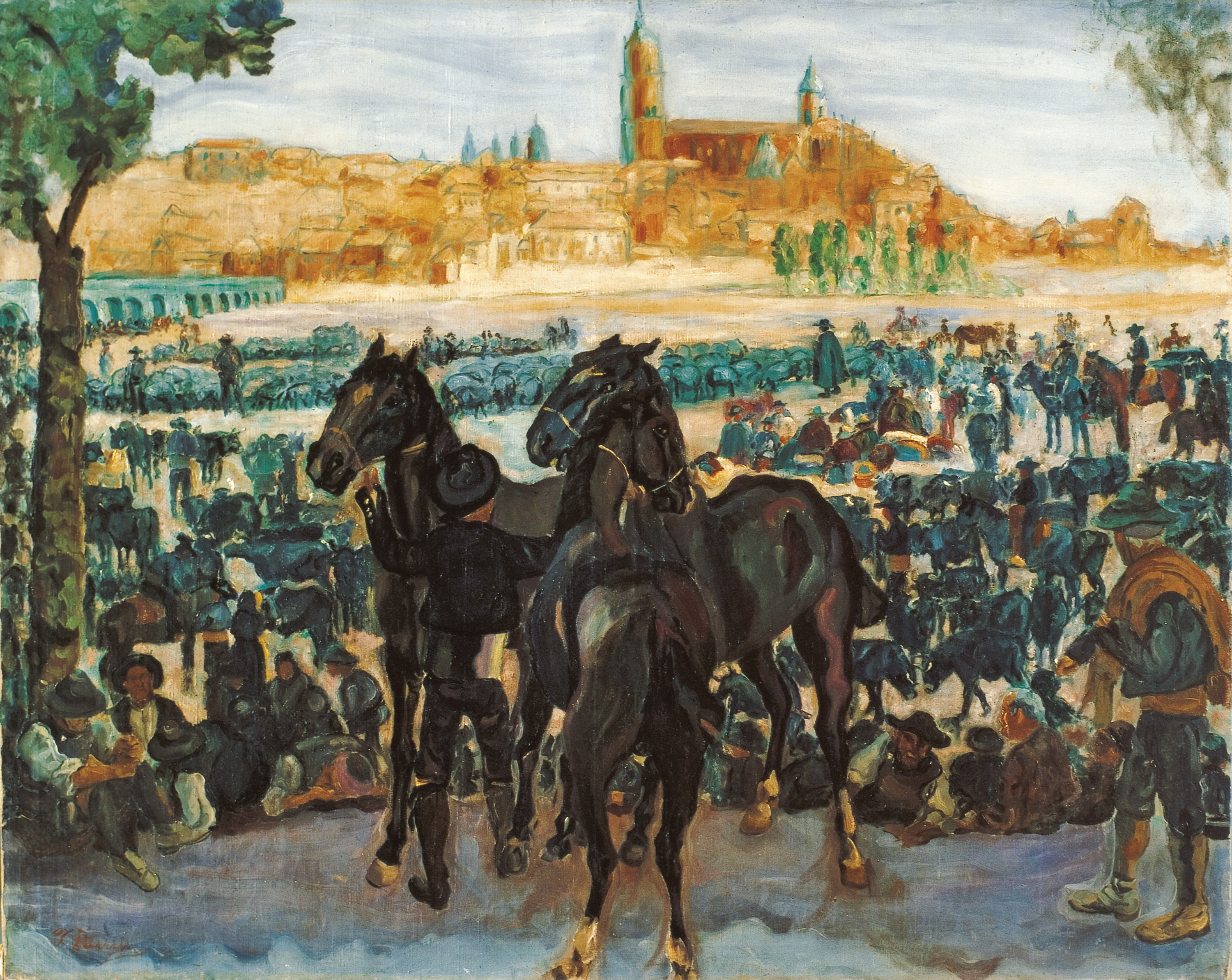 Feria de ganado en Salamanca
