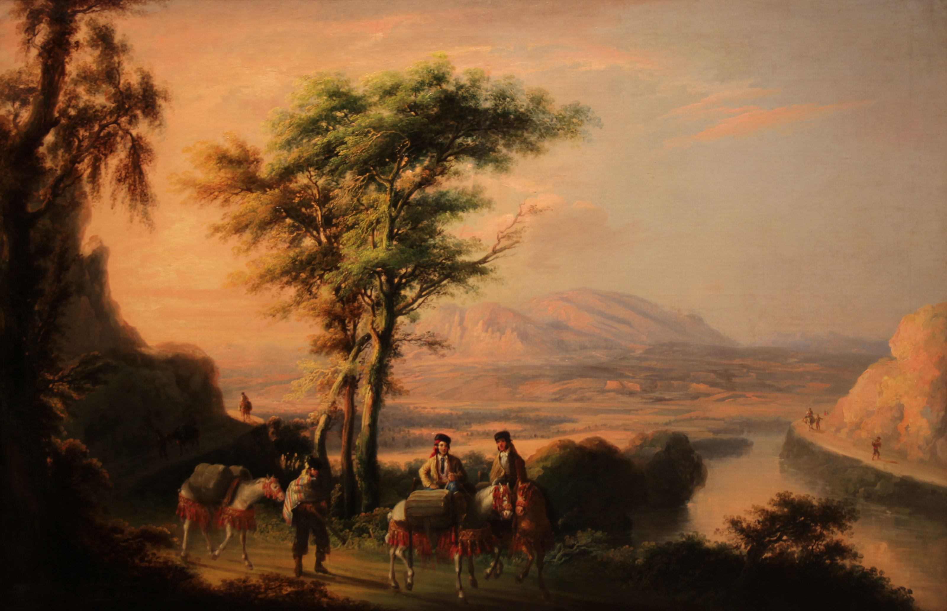 Landscape of Ronda with Bandits