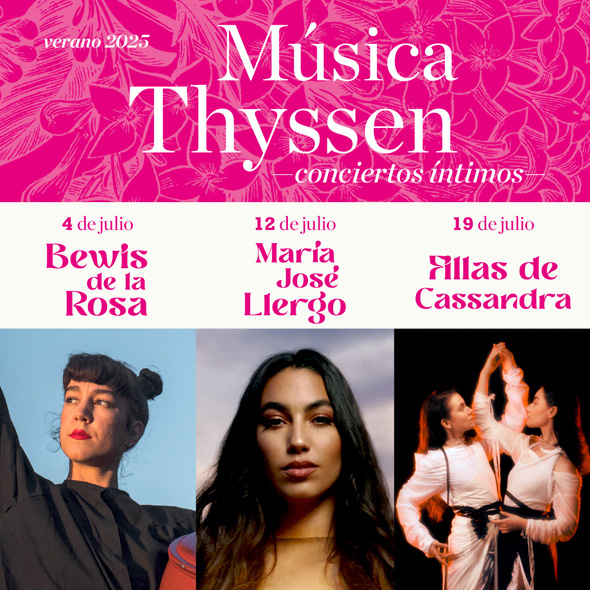 Música Thyssen. Conciertos íntimos. Verano 2025 Música Thyssen. Conciertos íntimos. Verano 2025